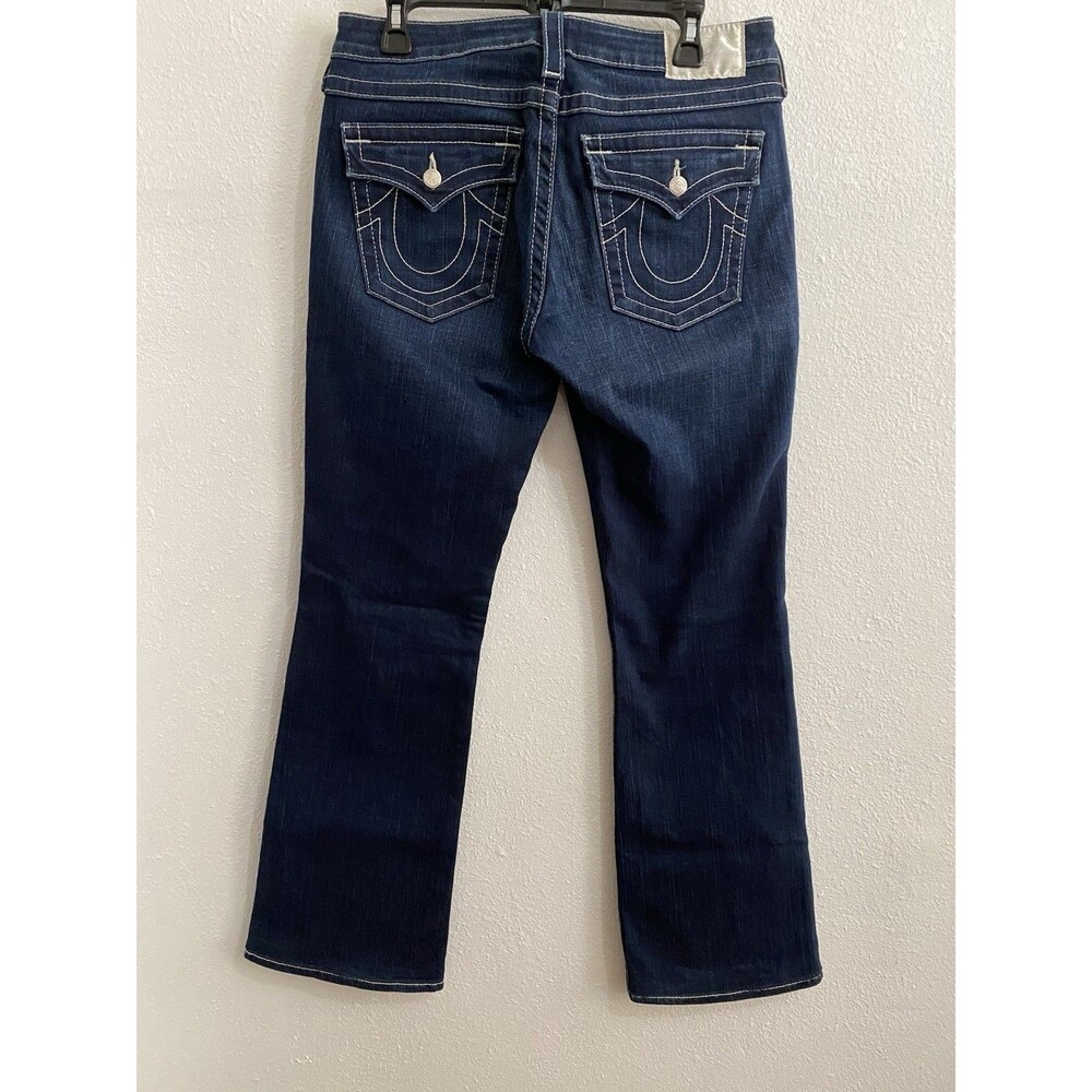 True Religion Women’s Dark Wash Bling Jeans Sz 31 K